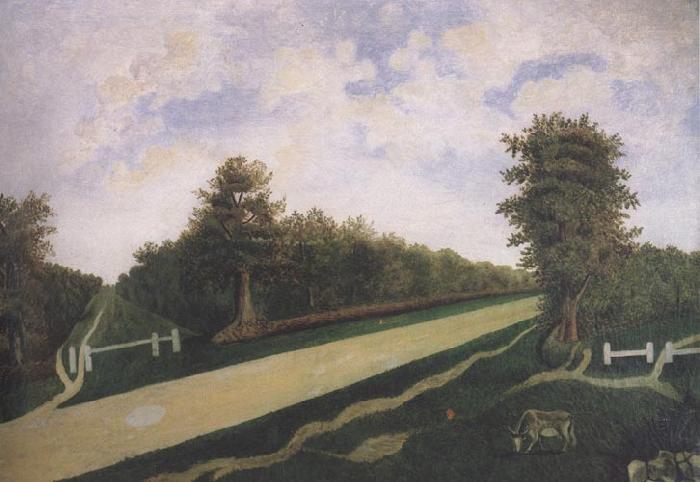 Henri Rousseau The Forest Road